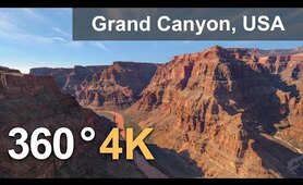 Grand Canyon, USA. Aerial 360 video in 4K