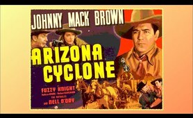 Arizona Cyclone 1941 Western Johnny Mack Brown Fuzzy Knight Nell O'Day