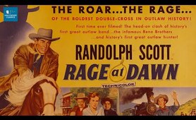 Rage at Dawn (1955) | Full Movie | Randolph Scott, Forrest Tucker, Mala Powers
