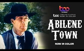 ABILENE TOWN (Full Movie) - Randolph Scott - Ann Dvorak - TCC AI Color